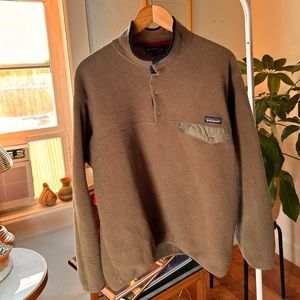 Patagonia Synchilla Brown Chocolate Fleece Size Large Men’s